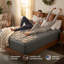 Matelas hybride matelassé ferme de 13 pouces avec mousse viscoélastique rafraîchissante LUMERIS - Confort de soutien, soulagement de la pression, certifié CertiPur US pour toutes les tailles-1216038000