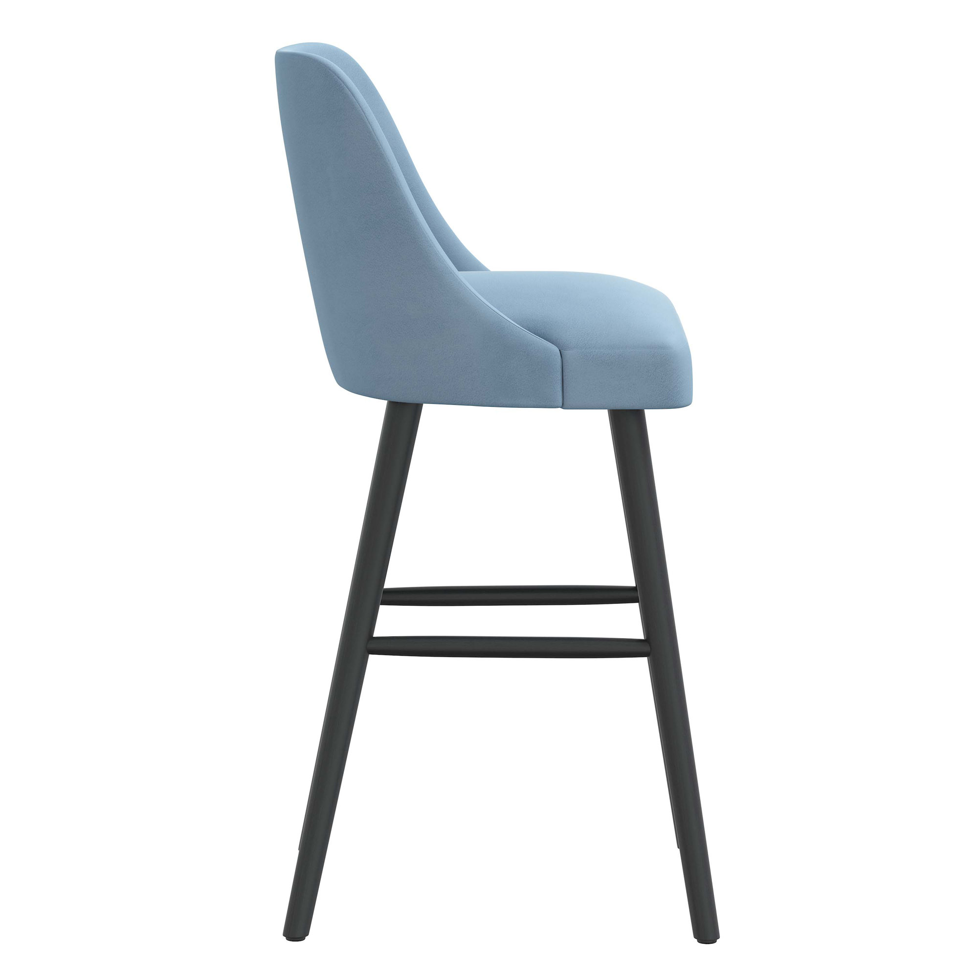 Gallie Counter & Bar Stool, Teal, Bar Stool (30" Seat Height)