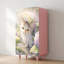 Armoire de rangement double à portes françaises