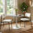 Modern Marble-Texture Round Table, Pedestal Base Coffee Table and Dining Table for 2–4 People, Suitable for Living Rooms, Apartments, and Cafés-221508033-221508094