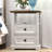 Chaky 2 - Drawer Nightstand with Storage and Built-In Outlets-934842400-900773595
