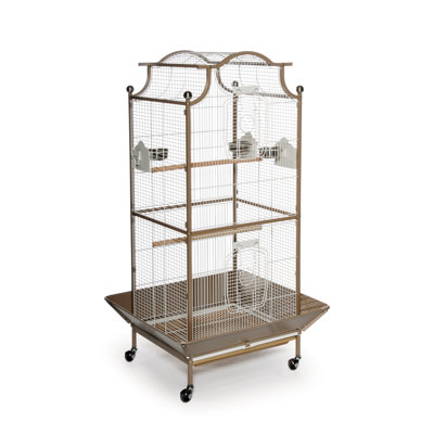 58.5'' Victorian Top Floor Bird Cage with Wheels