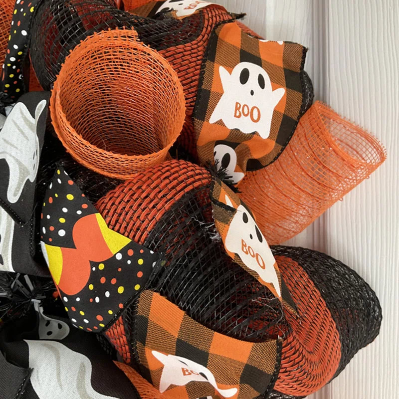 Couronne d'Halloween Boo Crew