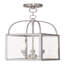 Luminaire suspendu rectangulaire 3 lumières Tehilah