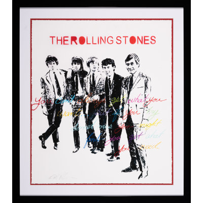 Rolling Stones Print by Robert Robinson
