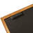 Mallick 36'' H x 24.5'' W Wooden Jersey Display Case with Foam Board and Keyed Lock-93758314
