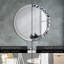 Huldar Glass Flat Wall Mirror