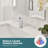 Single-Hole Single-handle Bathroom Faucet with Drain Assembly-70484637