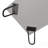 Smoke Coffe Table with 2 Shelf