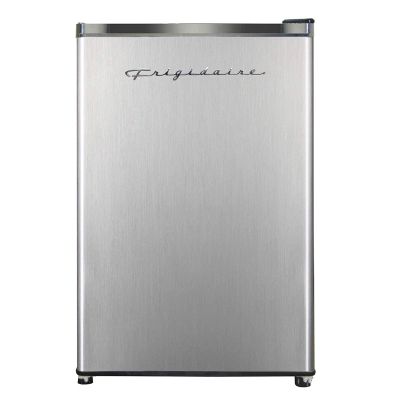 Frigidaire 1.6 Cu. Ft. Beverage Mini Fridge Compact Home Refrigerator, Silver