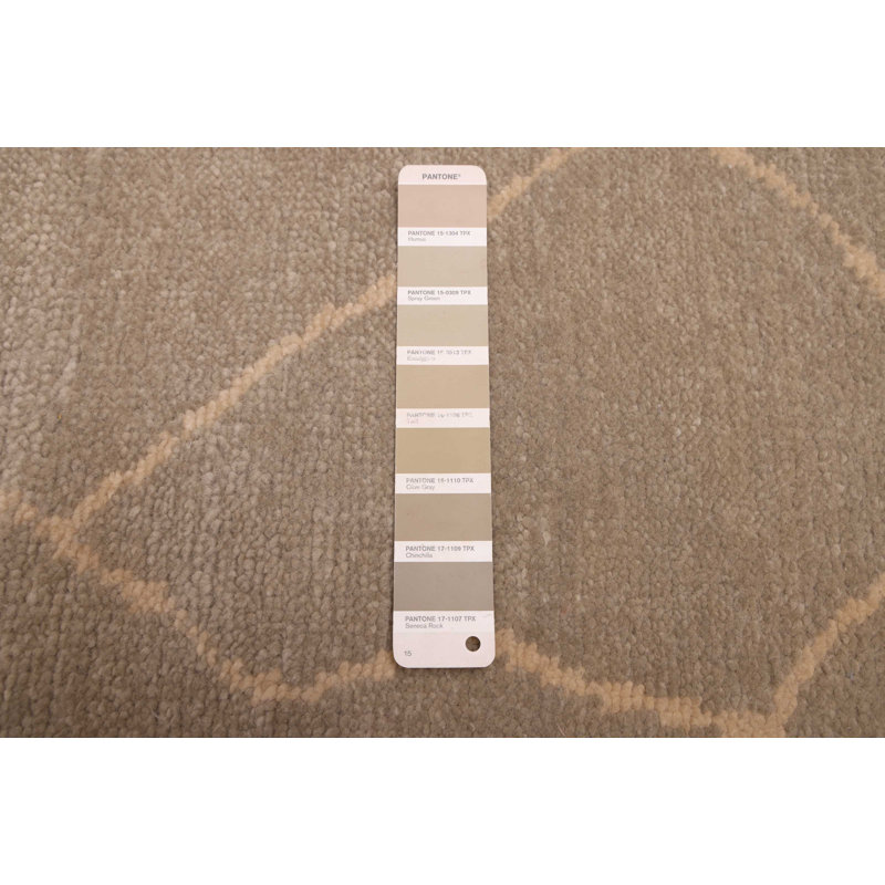 Tapis gris mystique 2 pi 6 po x 12 pi 0 po