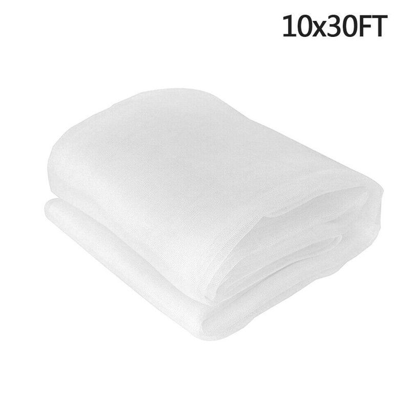 Moustiquaire de protection contre les insectes 10 pi x 30 pi, H 120 po x l 360 po x P 12 po