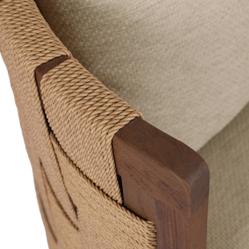 Burch Outdoor Teak Lounge Chair