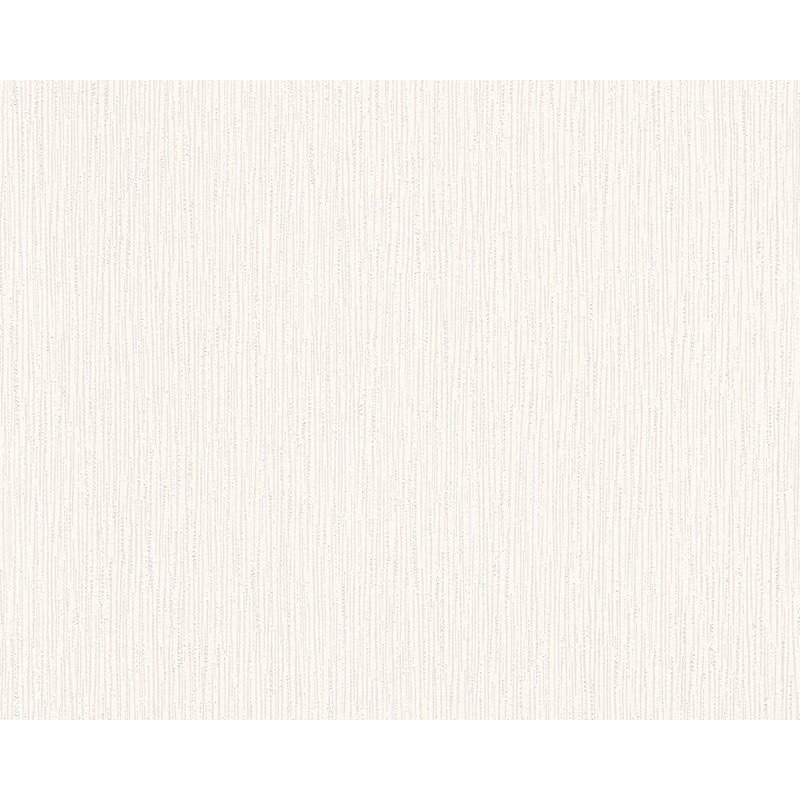 Rouleau de papier peint massif 33 pi x 21 po textile natural fraîche Pennell, Extra-blanc