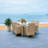 Daxin 6 - Person Patio Dining Set with Rectangular Table-51684231