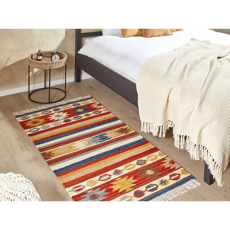 Kroh Southwestern Hand Woven Area Rug, Rectangle 80 x 150cm