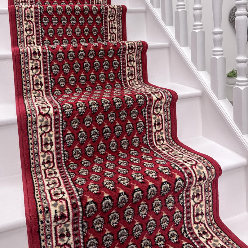 Stair Runner Oriental Area Rug, Stair Runner 60 x 480 cm