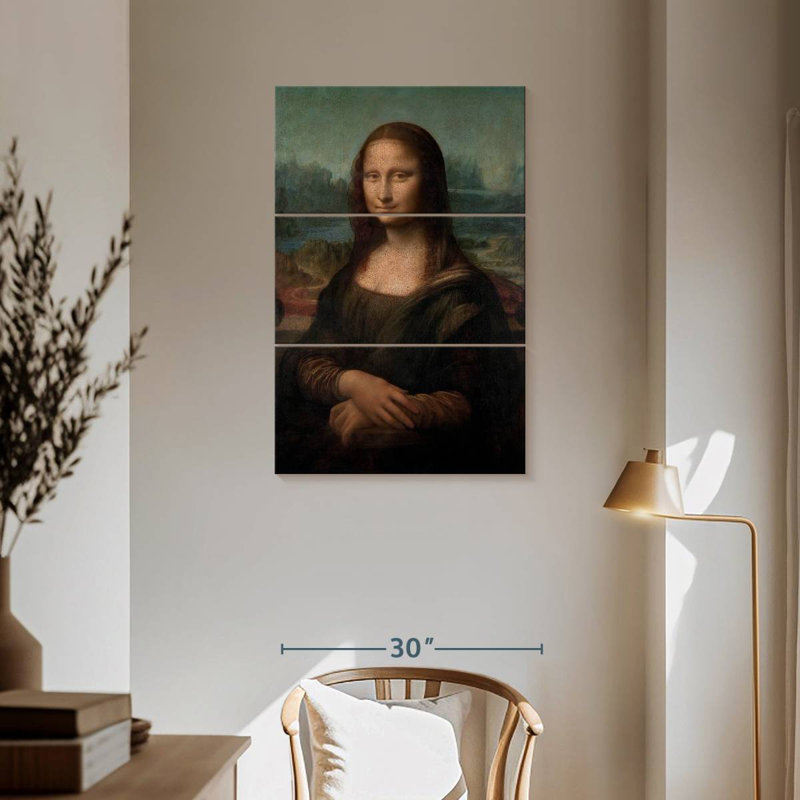 Leisha Mona Lisa, H 57 po x l 36 po
