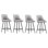 Courtdale Upholstered Counter Stool