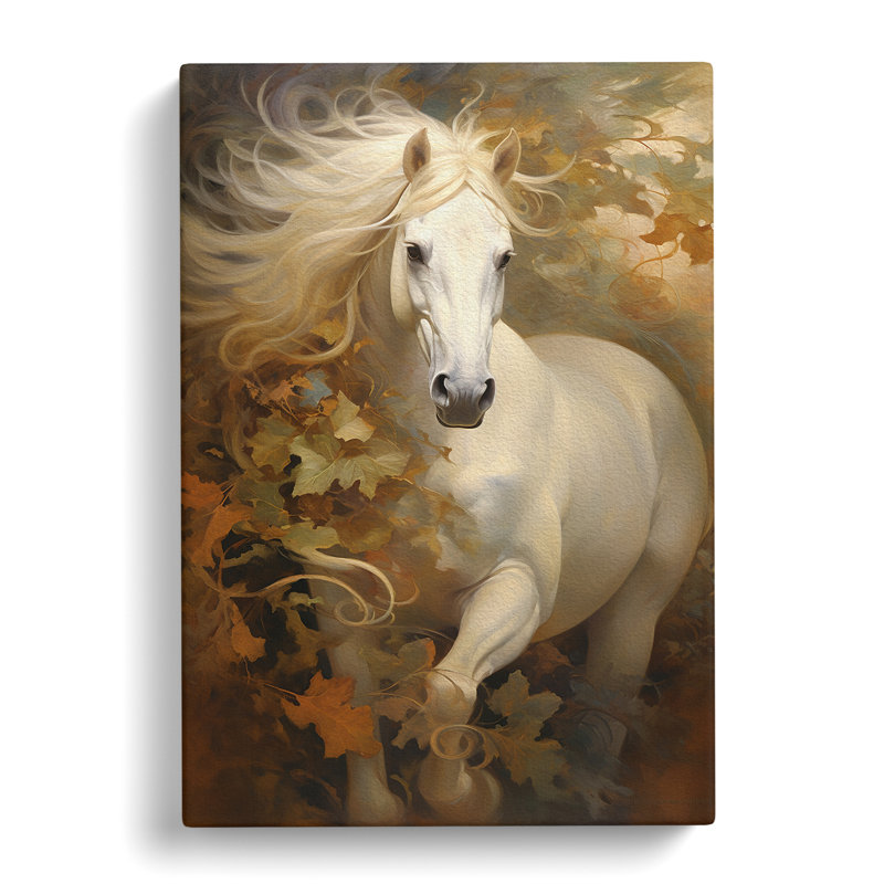 Horse Symbolism No.2 - Wrapped Canvas, 60cm H x 40cm W x 3cm D