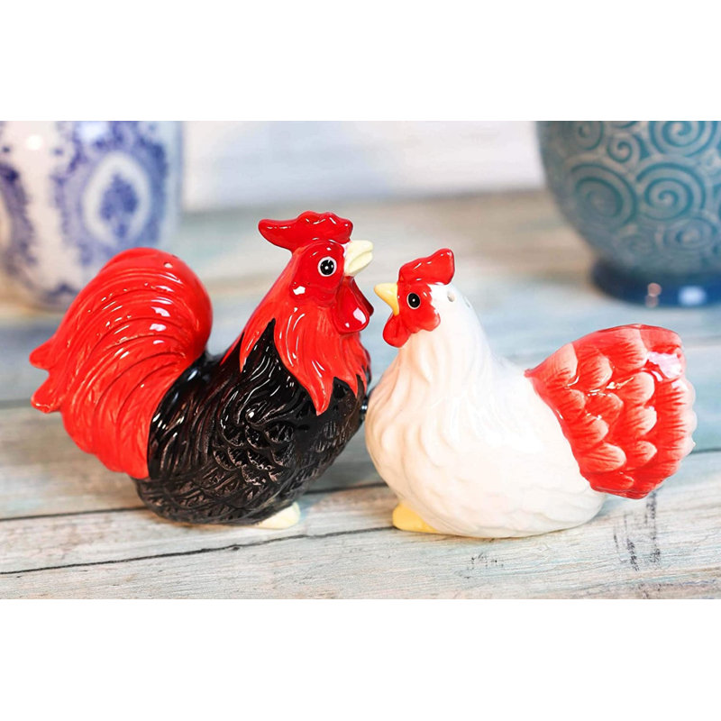 Ensemble salière et poivrière Brissia Chicken Farm
