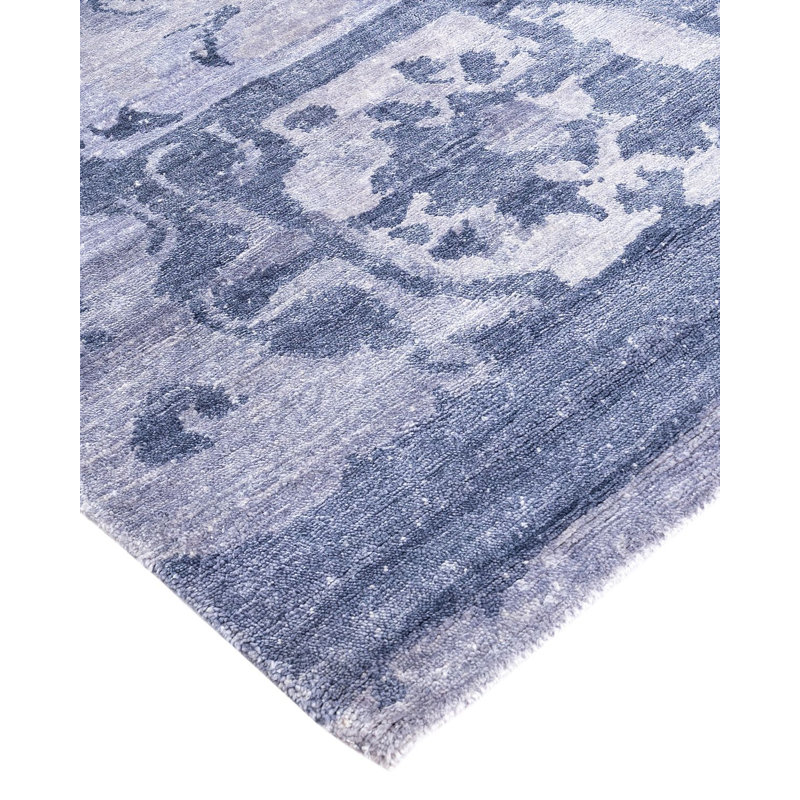 Overdyed One-of-a-Kind 8' 2" X 10' 1" Hand Knotted Area Rug