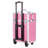 4 Tier Lockable Cosmetic Makeup Train Case with... - Plastic - 1 Piece - Storage Box - Red - 4-Layer Design