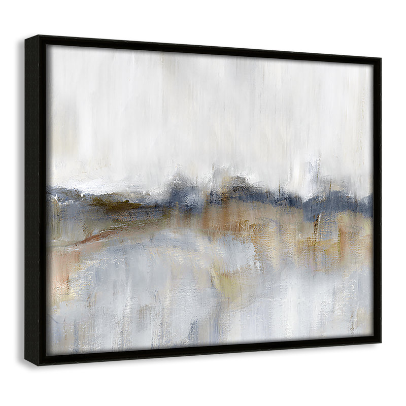 Autumnal Tide by Nan - Floater Frame Print on Canvas, 9.5" H x 11.5" W, Black
