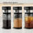 OVENTE Iced Tea Maker and Iced Coffee Maker with 3QT Pitcher, Sliding Brew Strength Selector for Taste Customization and Reusable Filter, Ideal for Lemonade, Latte and Flavored Water, Black CMT215B