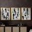 ABSTRACT Series XL - Toile tendue avec châssis sur mesure - 3 pièces-759482712-759482713