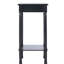 Table de bout Modern Peters 28,3 po - Pin massif et bois d'ingénierie, table d'appoint d'inspiration rétro pour la maison-2002622113
