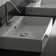WS Bath Collections Unlimited 18.3'' Ceramic Square Bathroom Sink with Overflow