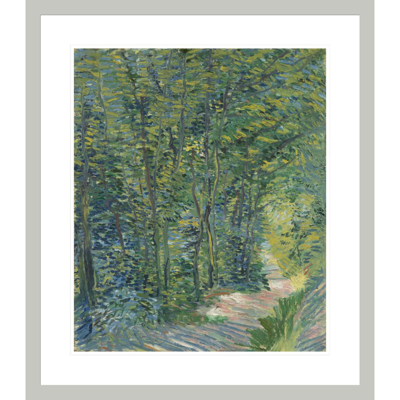«Path in the Woods» par Vincent van Gogh, impression giclée encadrée, 26,95 po H x 23,5 po L