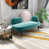 Blue/Green Polyester Blend