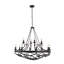12 - Light Candle Style Chandelier
