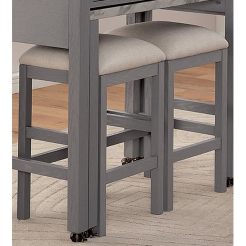 Ensemble de tabourets 2 pièces