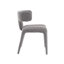 Chaise avec accoudoirs à oreilles Margart-191584410