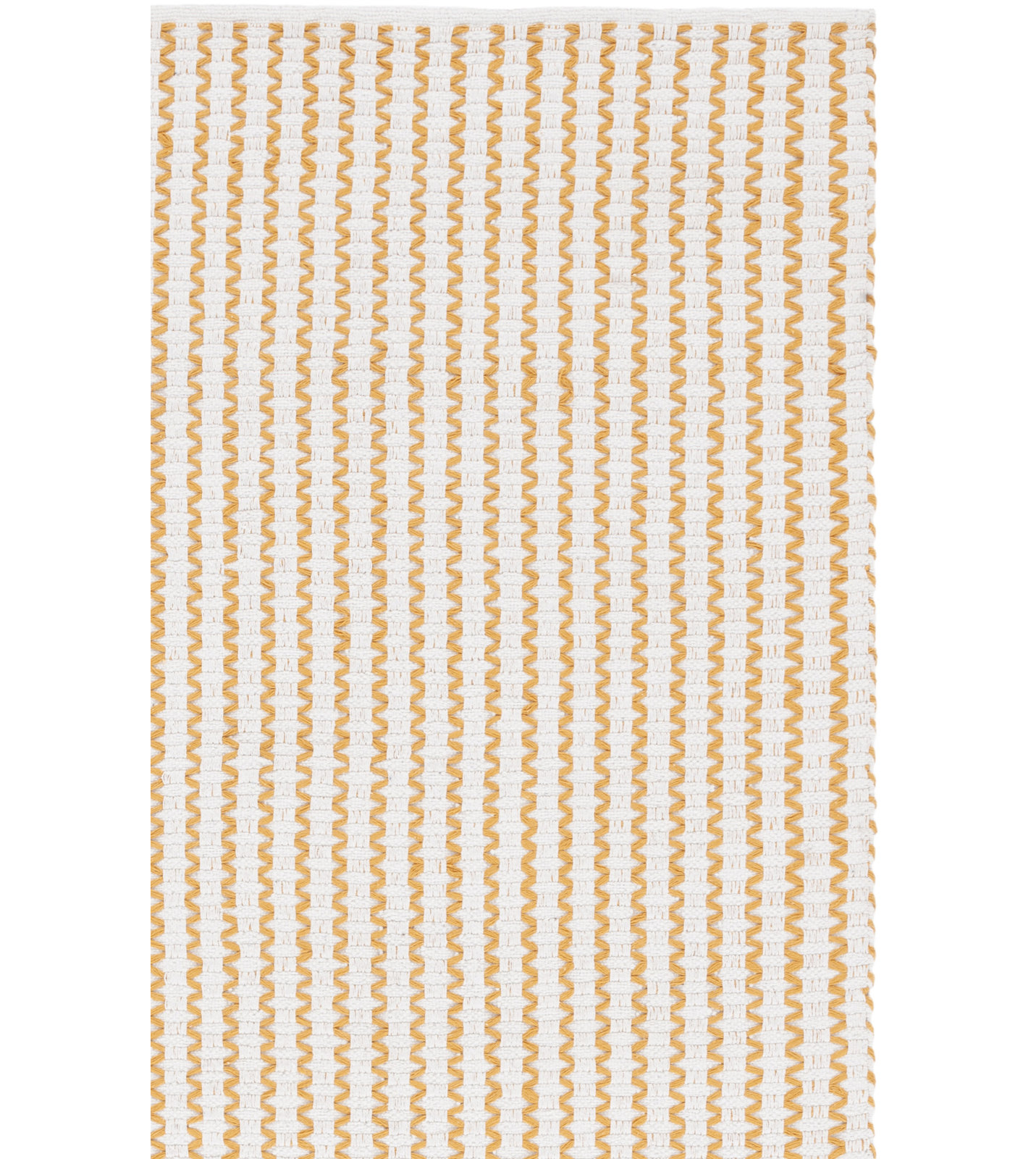 Hand-Woven Chevron Cotton Rug, Rectangle 9' x 12'
