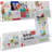 Acrylic Brochure Holder Wall Mount With Magnetic Adjustable Dividers, 6-Slot Wavy Lace Display Stand For Pamphlets, Menus, Documents And Leaflets, Multi-Mount Installation Options