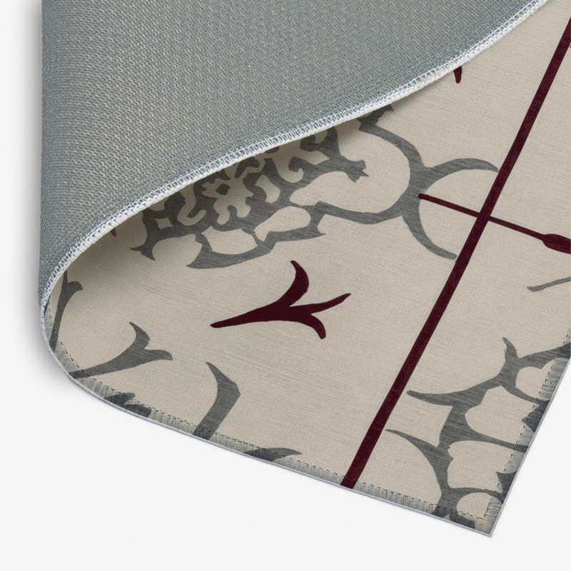 Modern Axis Indoor And Outdoor Area Rug, Rectangle 4' x 6'