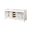 Meuble-lavabo double 72 po avec plateau en marbre Cullifer