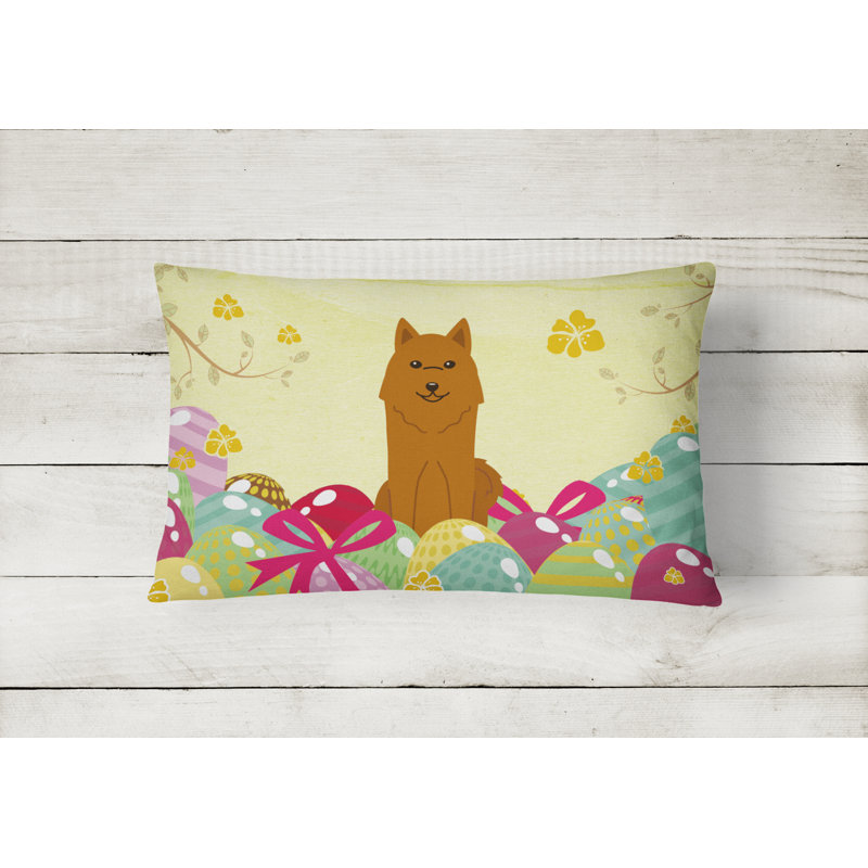 Coussin lombaire pour chien de pâques œufs d’carélie bear