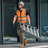 Fibreglass Step Ladder 6-Step 250Lbs Grey