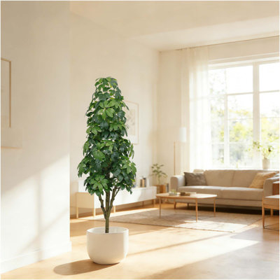 5.2FT Artificial Tree  Realistic Faux Tree, Suitable for Indoor and Outdoor Decoration ,1pc/set