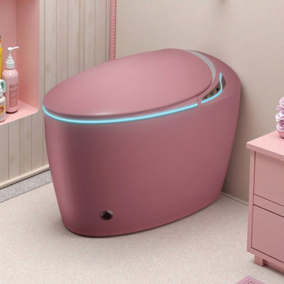Toilette une pièce avec bidet, ouverture / fermeture automatique, capteur de pied, siège chauffant et sécheuse ORVICA