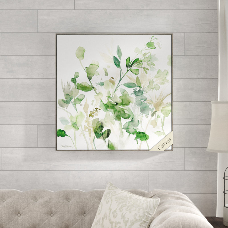 « sage jardin i », reproduction d’art sur toile encadrée