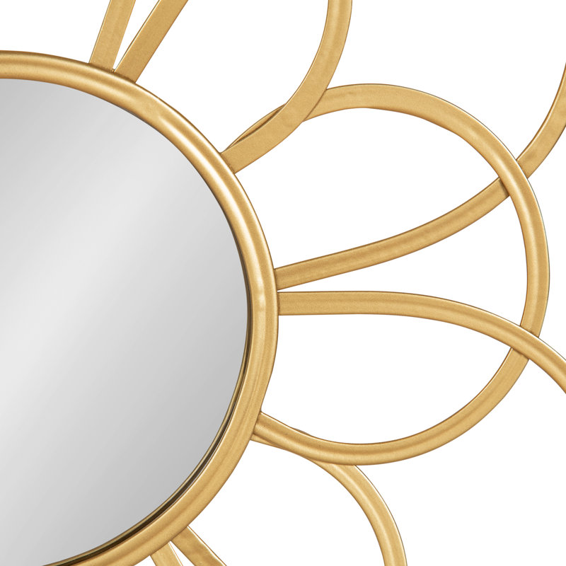 Suri Wall Mirror, Gold