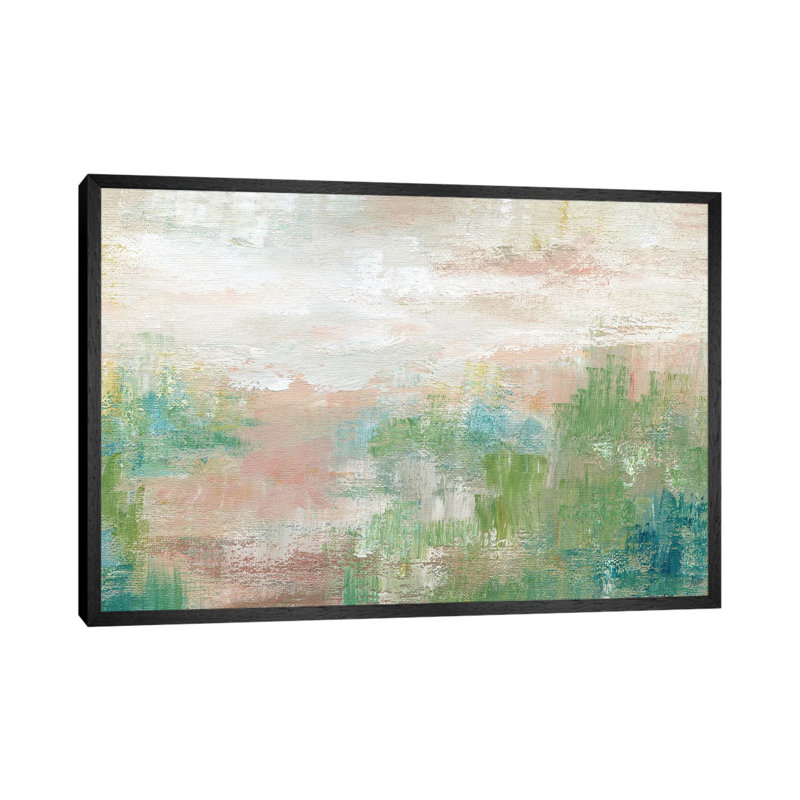 Sea Oats II by Nan - Painting on Canvas, Black Framed, 101.6 cm H x 66.04 cm W x 1.91 cm D