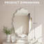 Miroir mural ovale en métal-2136866160-2136866164