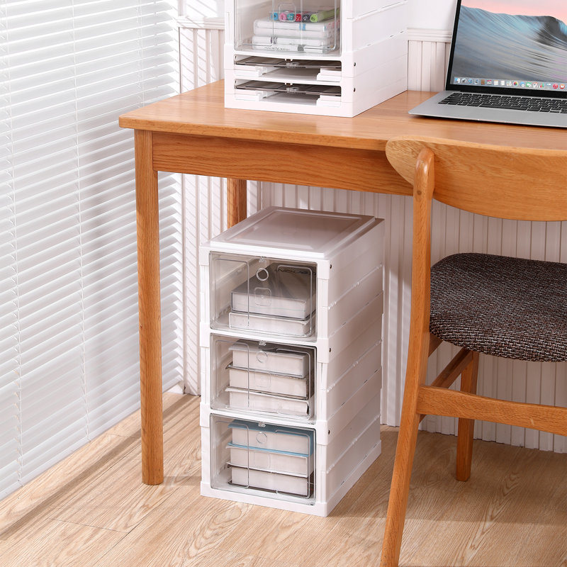3 Pair Stackable Shoe Storage Box